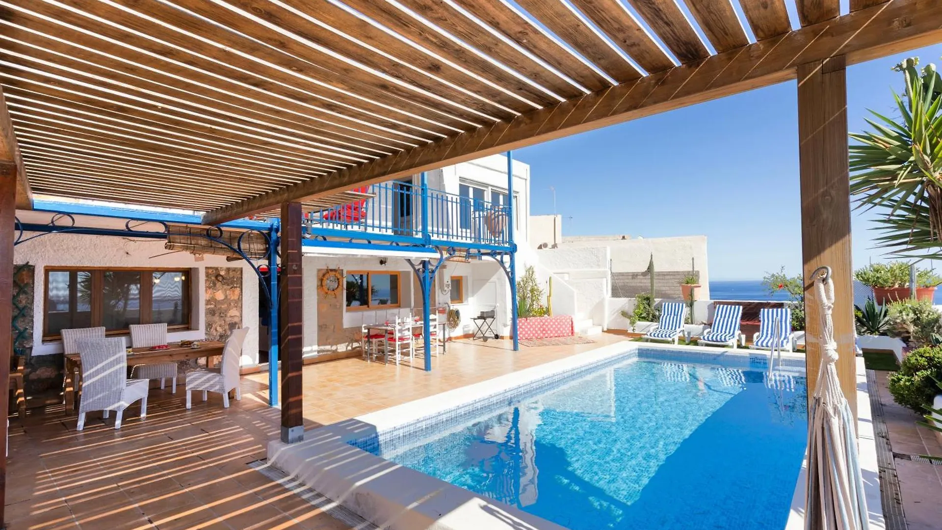 Blue House I Pool I Art I Bbq I Peace I Relax Villa Almería